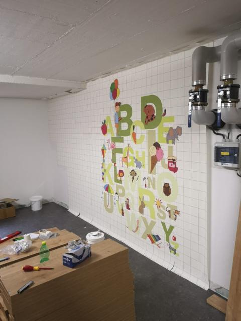 Einrichtung des neuen Standorts